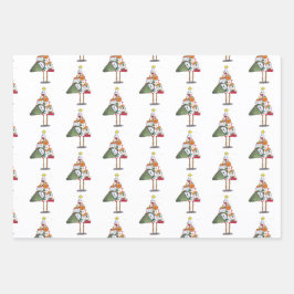 Árbol de Navidad para comérselo Geschenkpapier Set