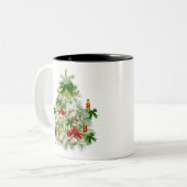 Arbol de Navidad Zweifarbige Tasse (Vorderseite Links)