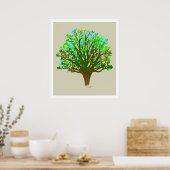 Árbol de Vida/Baum des Lebens Poster (Küche)