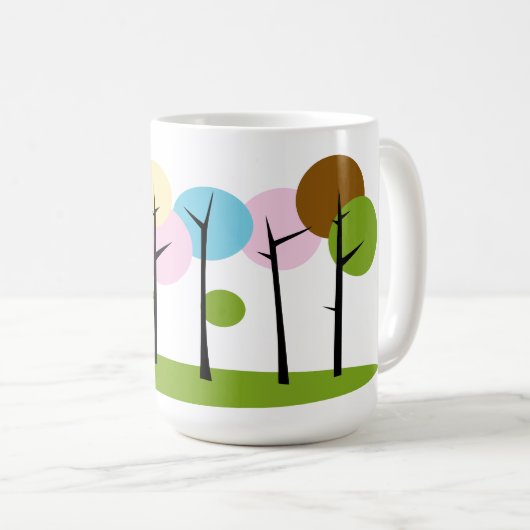Árboles Colores Tasse (VorderseiteRechts)