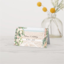 Arbor Beach Wedding Place / Escort Cards