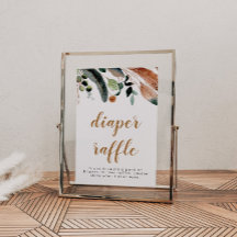 ARBOR Bohemisch Feather Greenerenery Baby Diaper R