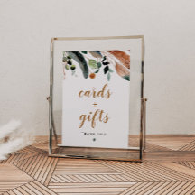 ARBOR Bohemisch Feather Greenery Cards and Gifts