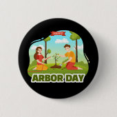 Arbor Day Button (Vorderseite)