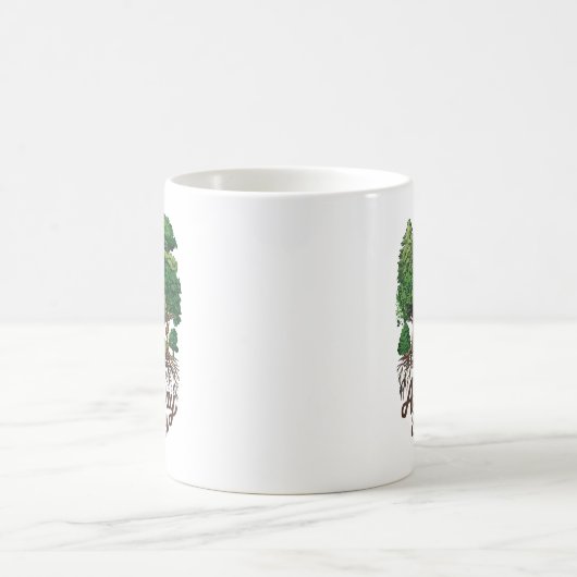 Arbor Day Everyday Earth Planet Happy Arbor Day Kaffeetasse (Mittel)