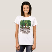 Arbor Day Everyday Earth Planet Happy Arbor Day T-Shirt (Vorne ganz)