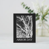 Arbor-Day-Geistbaum Postkarte (Stehend Vorderseite)