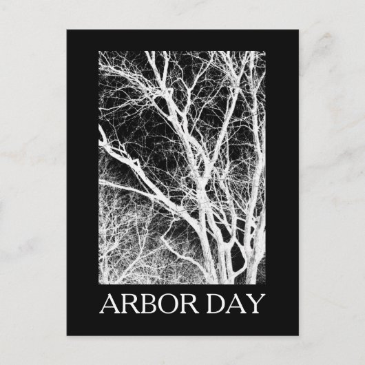 Arbor-Day-Geistbaum Postkarte (Vorderseite)