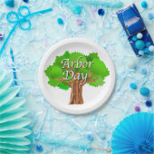 Arbor Day Holiday Pappteller (Party)