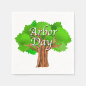 Arbor Day Holiday Serviette (Vorderseite)