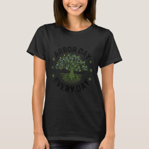 Arbor Day Jedays Nature Lover Vintag Happy T-Shirt
