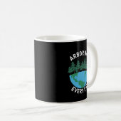 Arbor Day Jeden Arbour Day Kaffeetasse (VorderseiteRechts)