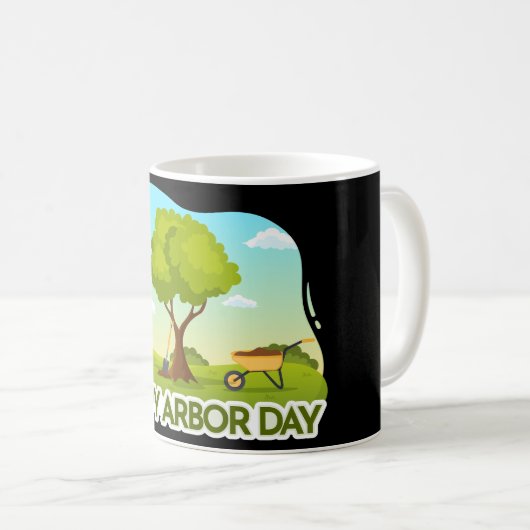 Arbor Day Kaffeetasse (VorderseiteRechts)