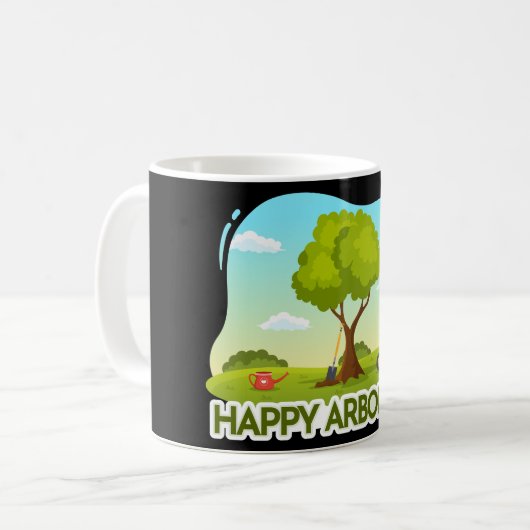 Arbor Day Kaffeetasse (Vorderseite Links)