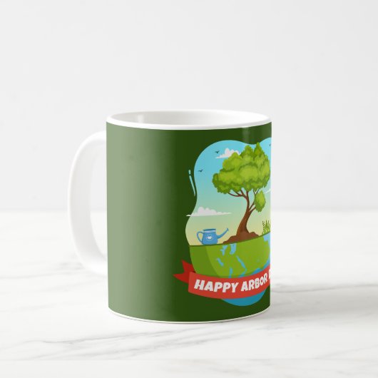 Arbor Day Kaffeetasse (Vorderseite Links)