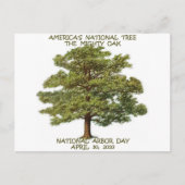 ARBOR DAY NATIONAL POSTKARTE (Vorderseite)