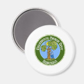 Arbor Day Nebraska Magnet (Vorderseite/Rückseite)