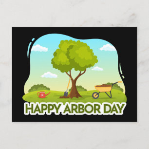 Arbor Day Postkarte