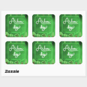 Arbor Day Square Stickers (Blatt)