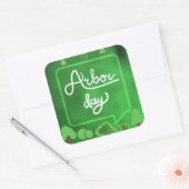 Arbor Day Square Stickers (Umschlag)