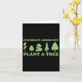 Arbor Day Tree Care Pflanze Mehr Bäume Karte (Gelbe Blume)