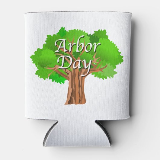 Arbor Day Tree Holiday Dosenkühler (Vorderseite)
