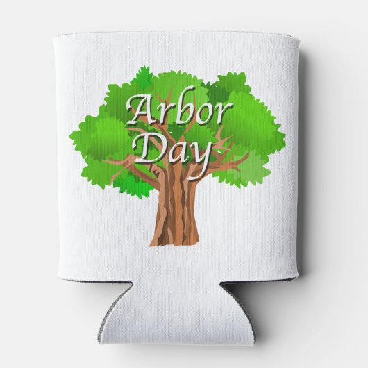 Arbor Day Tree Holiday Dosenkühler (Rückseite)