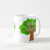 Arbor Day Tree Holiday Kaffeetasse (VorderseiteRechts)