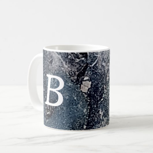 ArborCrosse "B" Initial Mug Kaffeetasse (Vorderseite Links)