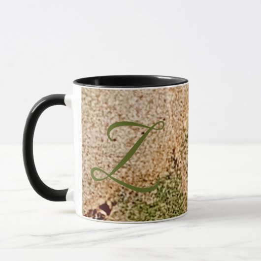 ArborCrosse Initial Mug "Z" Tasse (Links)