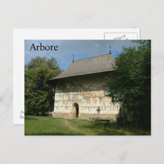 Arbore Postkarte (Vorne/Hinten)