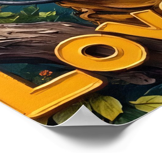 Arboreal Anthem: Bärenhonorare Poster (Ecke)