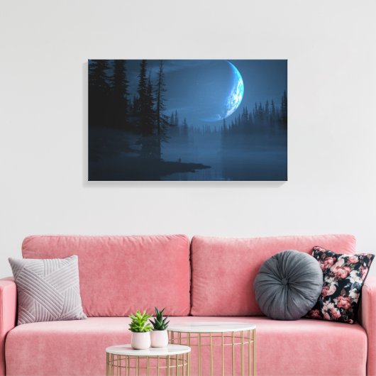 Arboreal Canvas Print Leinwanddruck (Insitu (Wohnzimmer))