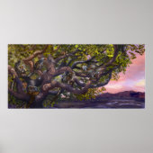 Arboreal Deinonychus Poster (Vorne)