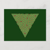 Arboreal Triangle Knot Postcard Postkarte (Vorderseite)