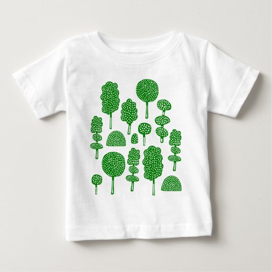 Arboretum 230715 - Grün Baby T-shirt (Vorderseite)