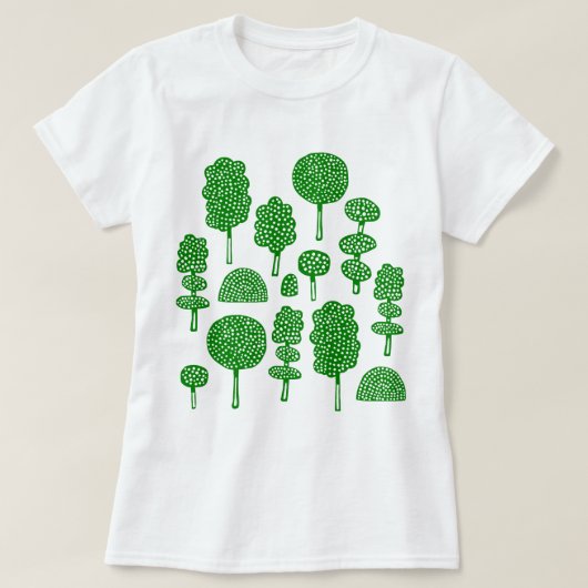 Arboretum 230715 - Grün T-Shirt (Design vorne)
