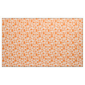 Arboretum 230715 - Orange on White Stoff (Yard (91,4 cm))