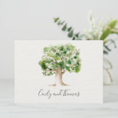 Arboretum Eichenbaum Einladung (Stehend Vorderseite)