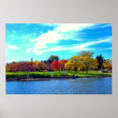 Arboretum Herbst Poster (Vorne)