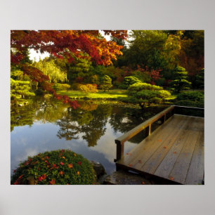 Arboretum, Japanischer Garten, Seattle, Washington Poster