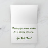 "Arboretum Painted Turtle" - Wohlfühlkarte Karte (Innenseite)