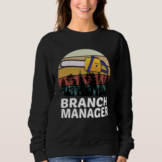 Arboriculture Professional Tree Surgeon Branch Man Sweatshirt (Vorderseite)