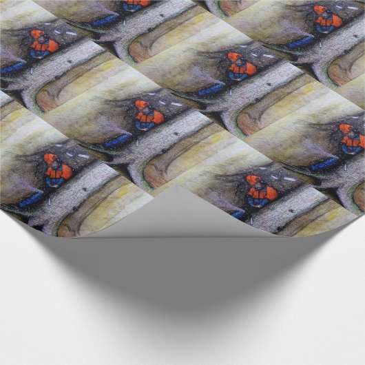 Arborist-Baum-Chirurg Geschenkpapier (Ecke)