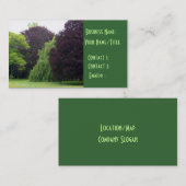 Arborist/Baumlandschaft Visitenkarte (Vorne/Hinten)