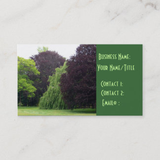 Arborist/Baumlandschaft Visitenkarte