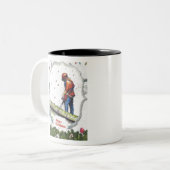 Arborist Chainsaw Baum Chirurg Geschenk Weihnachte Zweifarbige Tasse (Vorderseite Links)