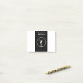 Arborist chainsaw tree surgeon post-it klebezettel (Auf Schreibtisch)