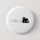 Arborist chainsaw tree über Gift Present Button (Vorderseite)