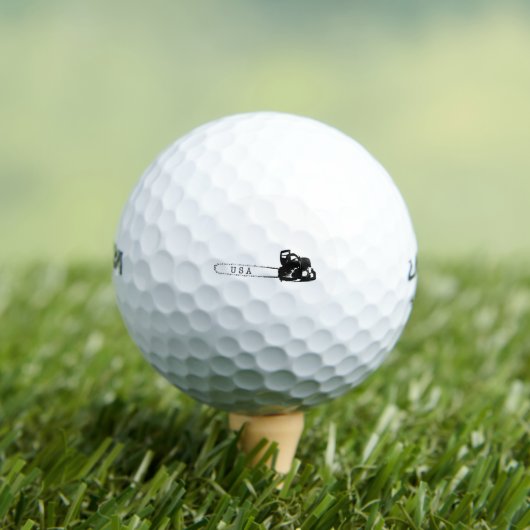 Arborist chainsaw tree über Gift Present Golfball (Insitu T-Shirt)